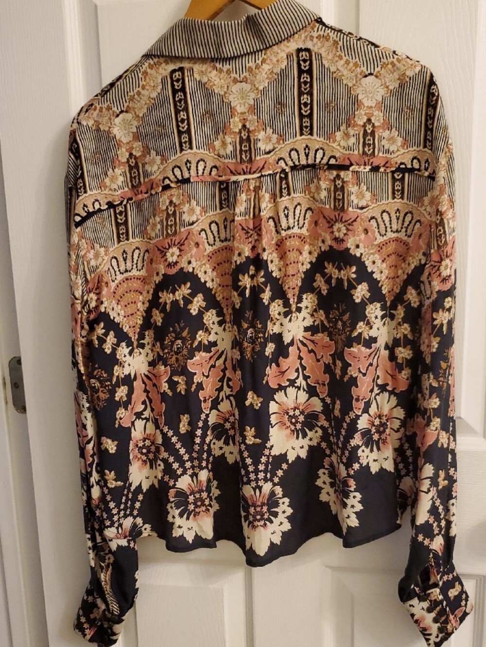 Free People Virgo Baby Buttondown Blouse - Picture 4 of 8